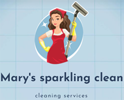 Mary's Sparkling Clean Logo